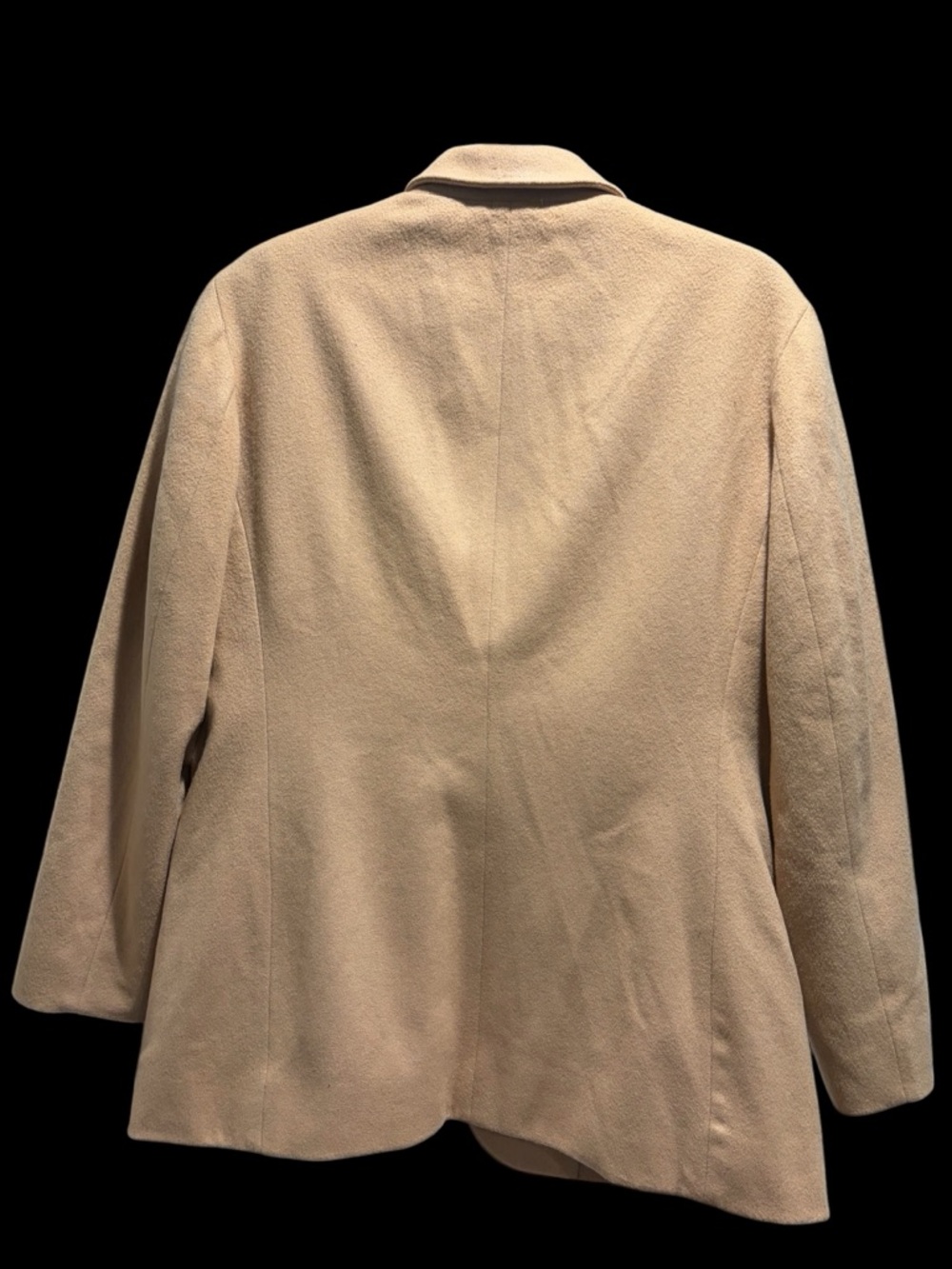 Vintage J.Crew single-breasted wool-cashmere blazer camel - Picture 3 of 3